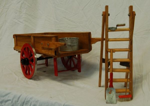 Miniatuur stootkar, Karrenmuseum Essen