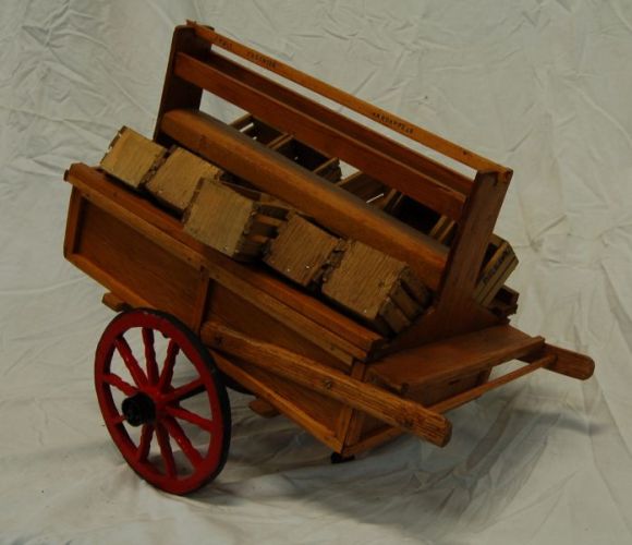 Stootkar Miniatuur strootkar, Karrenmuseum Essen