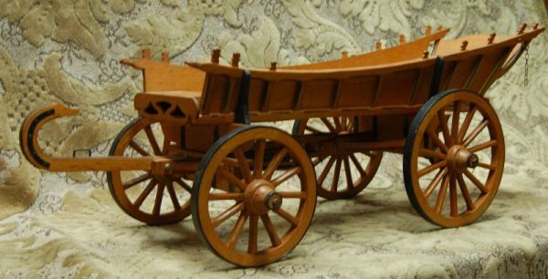 Miniatuur boerenwagen Heeffer, Karrenmuseum Essen